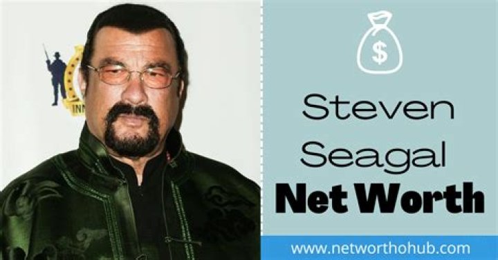 Net Worth Steven Seagal The actor has appeared in a lot of famous