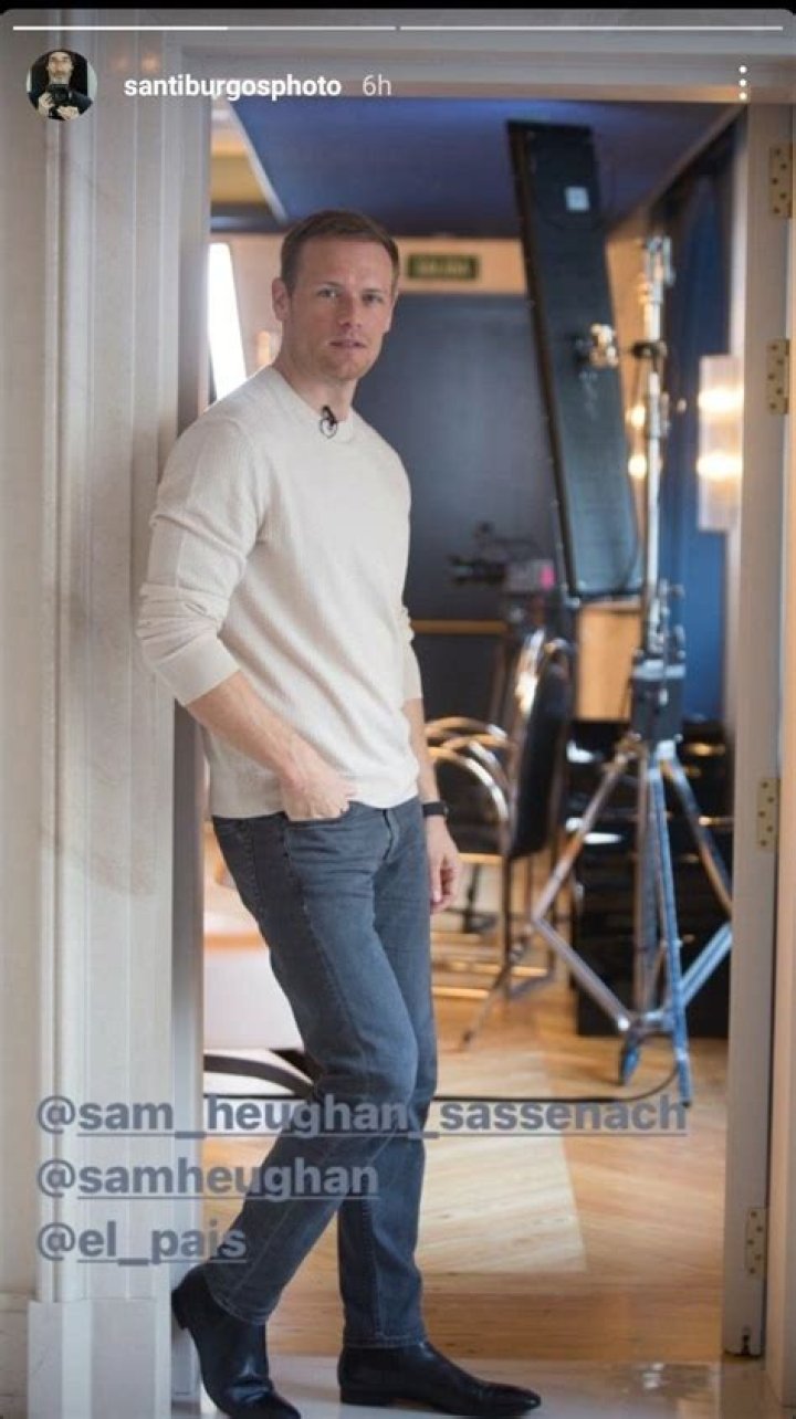 *New* HQ Pics of Sam Heughan and Caitriona Balfe from the Emmy Magazine