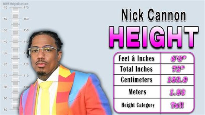 Nick Cannon Height (With Visual Comparisons) Heartafact
