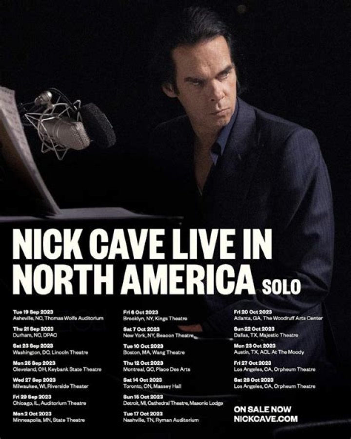 Nick Cave Announces New SpokenWord Album With Warren Ellis Pitchfork