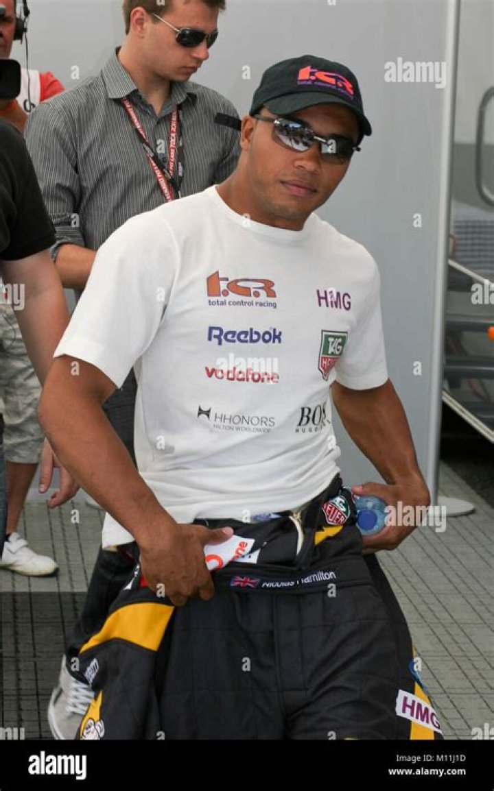 Nicolas Hamilton portrait Stock Photo Alamy