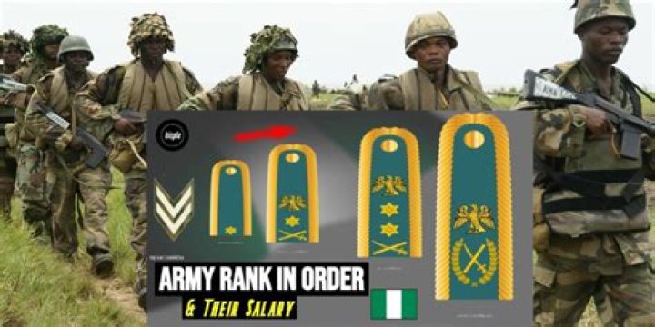 Nigerian Army ranks, symbols, and salaries top facts and details Legit.ng