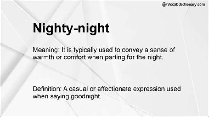 Night Meaning YouTube