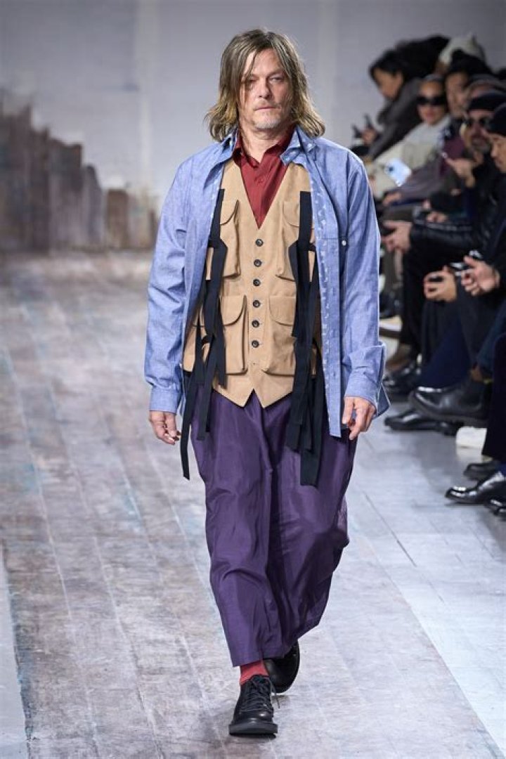 Norman Reedus Makes His Paris Fashion Week Debut GQ