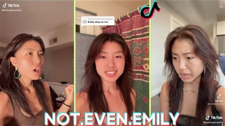 Not Even Emily Tiktok Funny Videos Best notevenemily Funniest