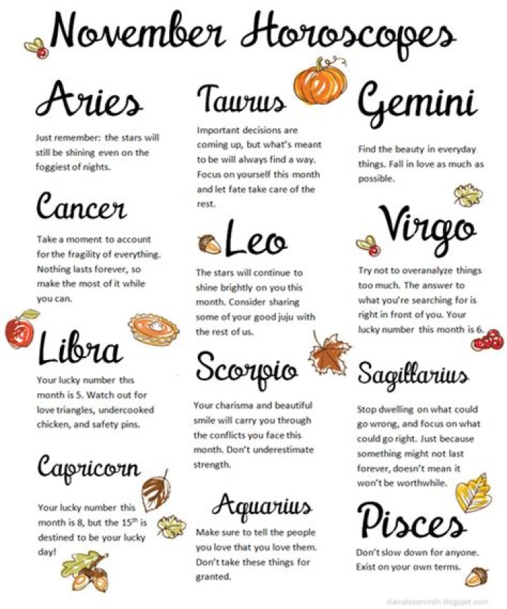 . November Horoscope, Sagittarius Scorpio, Focus On Yourself, Zodiac