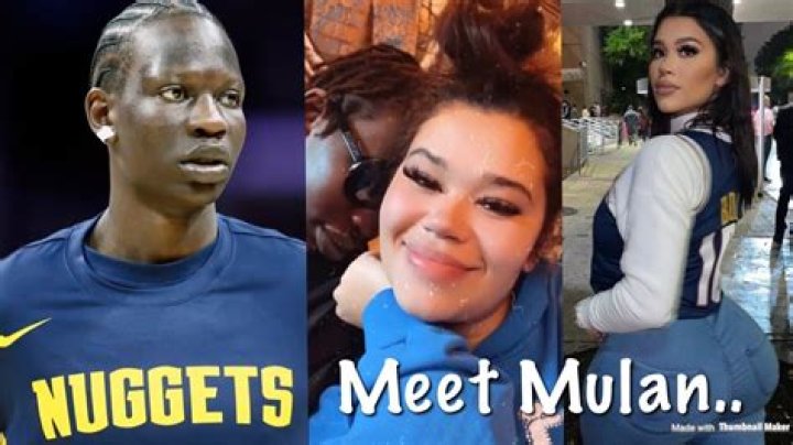 Nuggets Bol Bol Girlfriend Mulan Hernandez Says She Refused 5k From