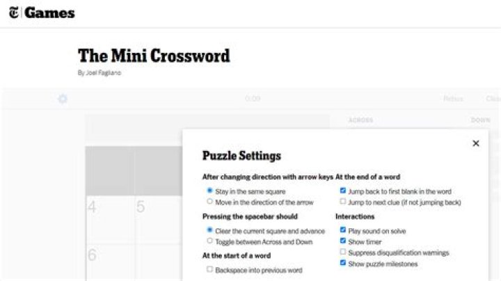 NYT Mini Crossword October 7 2023 Answers (10/7/23) Try Hard Guides