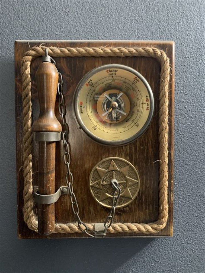 Old Carrington Barometer with some type of baton? r/Whatisthis