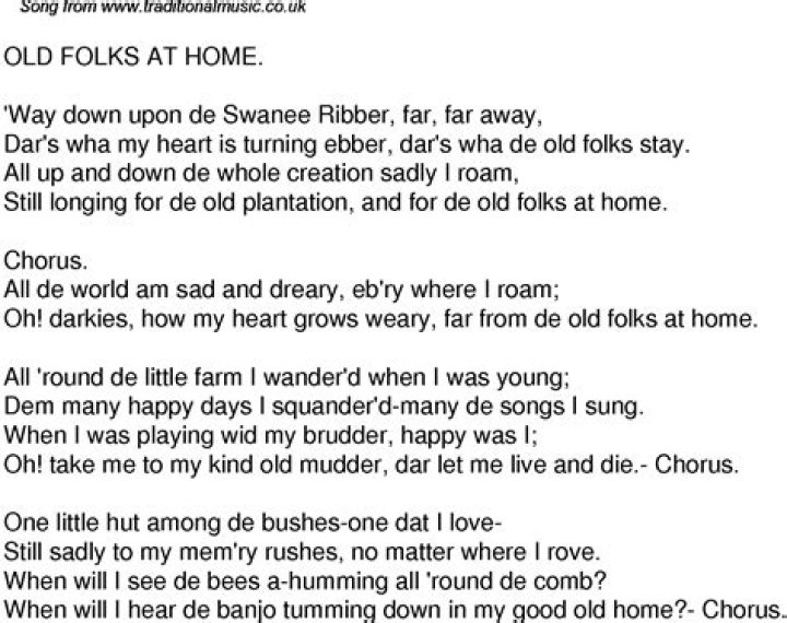 Old Time Song Lyrics for 38 Annabelle Lee