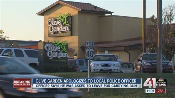 Olive Garden speaks to officer, apologizes for alleged incident YouTube