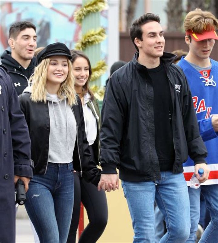 OLIVIA HOLT with Boyfriend at Disneyland in Anaheim 01/04/2017 HawtCelebs