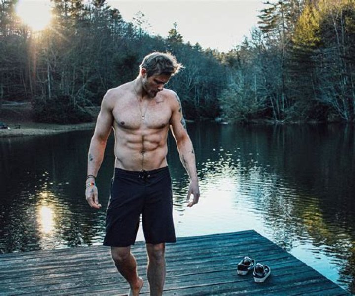 OMG, a shirtless Alexander Ludwig strips down to his underwear for