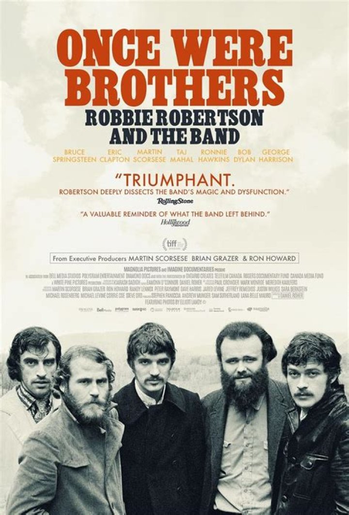 Once Were Brothers Robbie Robertson and the Band DVD Release Date May