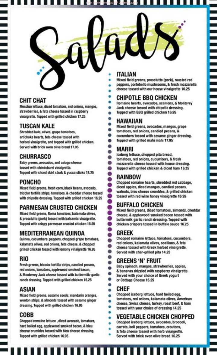 Online Menu of Chit Chat Diner Restaurant, West Orange, New Jersey