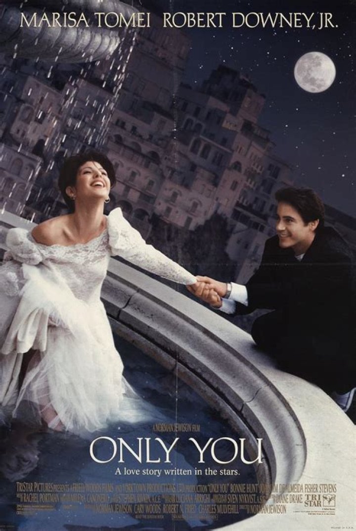 ONLY YOU, Robert Downey Jr., Marisa Tomei, 1994" Downey junior