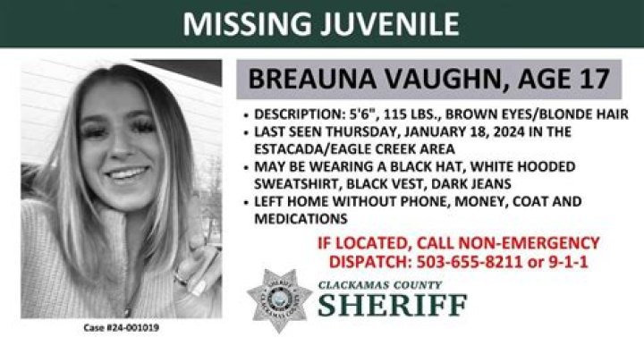 Oregon Breauna Vaughn Missing Update 2024 Is He Found Yet?