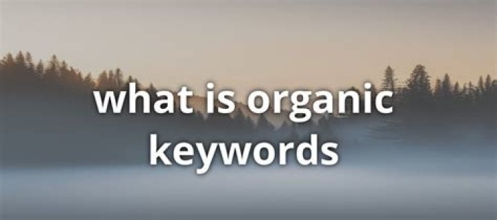 Organic Keyword What Is an Organic Keyword?