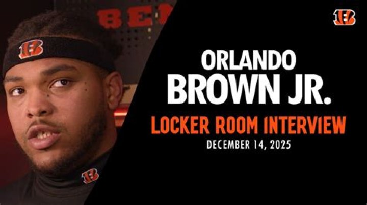 Orlando Brown Jr. Yells 'Jackass' on Camera During Bengals vs. Jaguars
