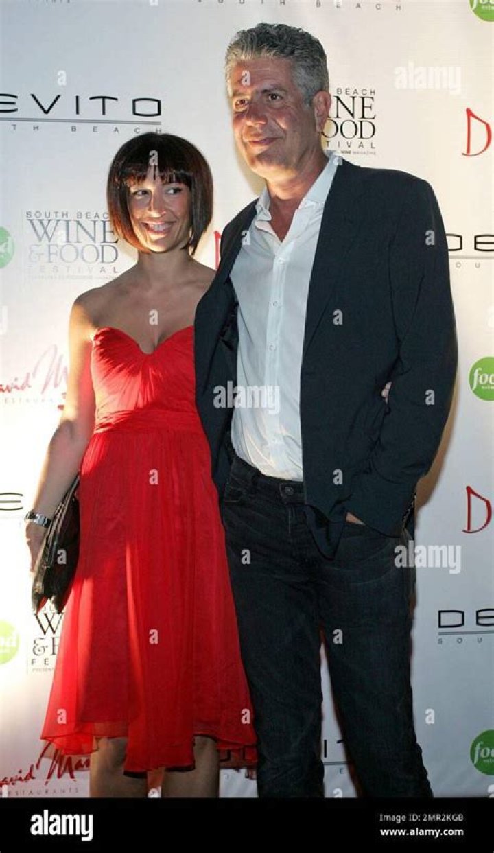 Ottavia Busia Story The Italian Wife's Influence On Anthony Bourdain's