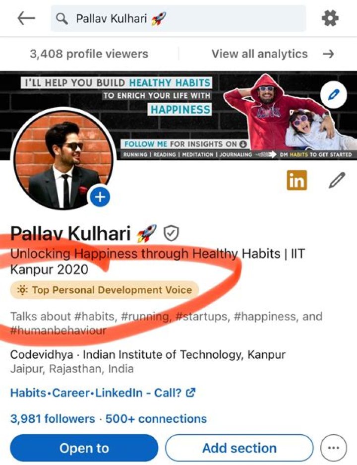 Pallav Kulhari 🚀 on LinkedIn habits systems gamification marathon