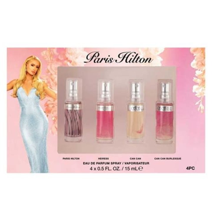 Paris Hilton Coffret Perfume Gift Set For Women, 4 Pieces