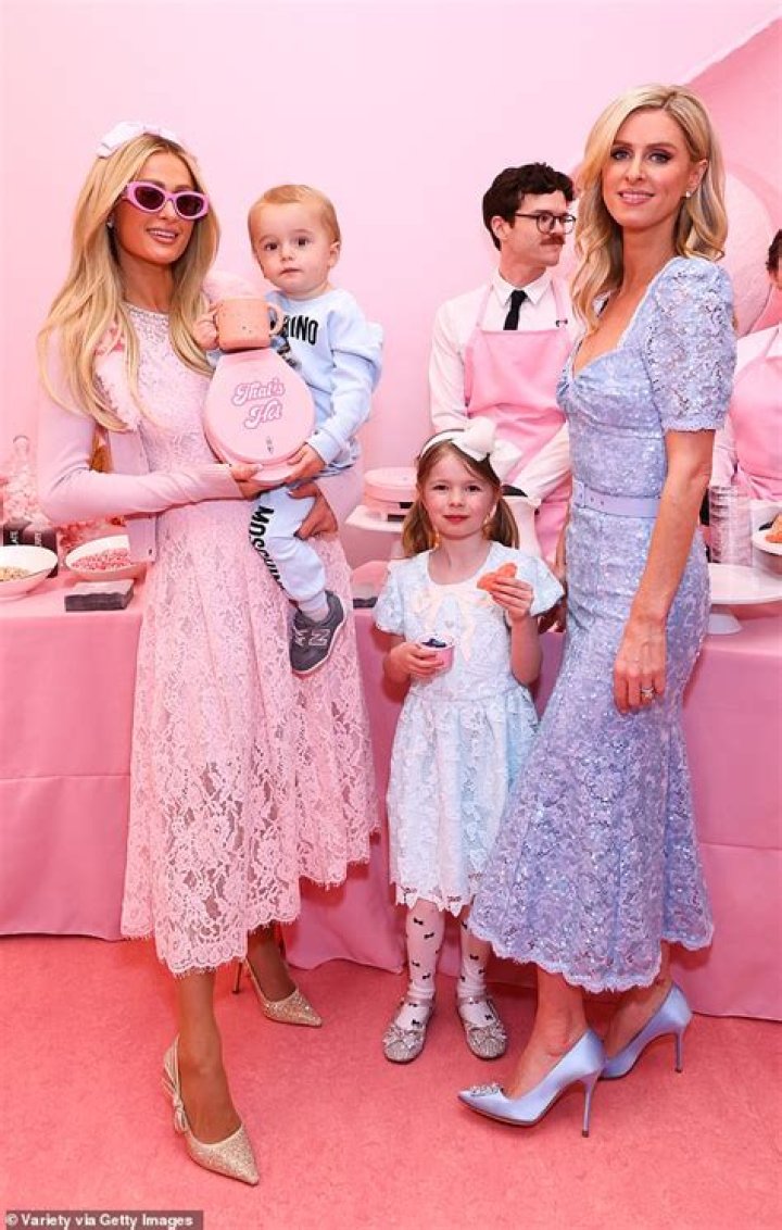 PARIS HILTON NICKY KATHY SHERRY REUM Editorial Stock Photo Stock