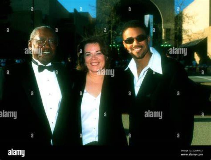 Pasadena, California, USA 6th April 1996 Actor Shemar Moore and his