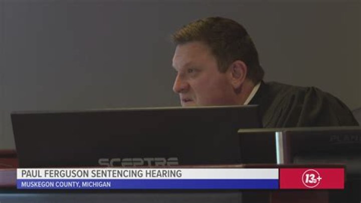 Paul Ferguson RETCHES as judge imprisons him for up to 100 years for
