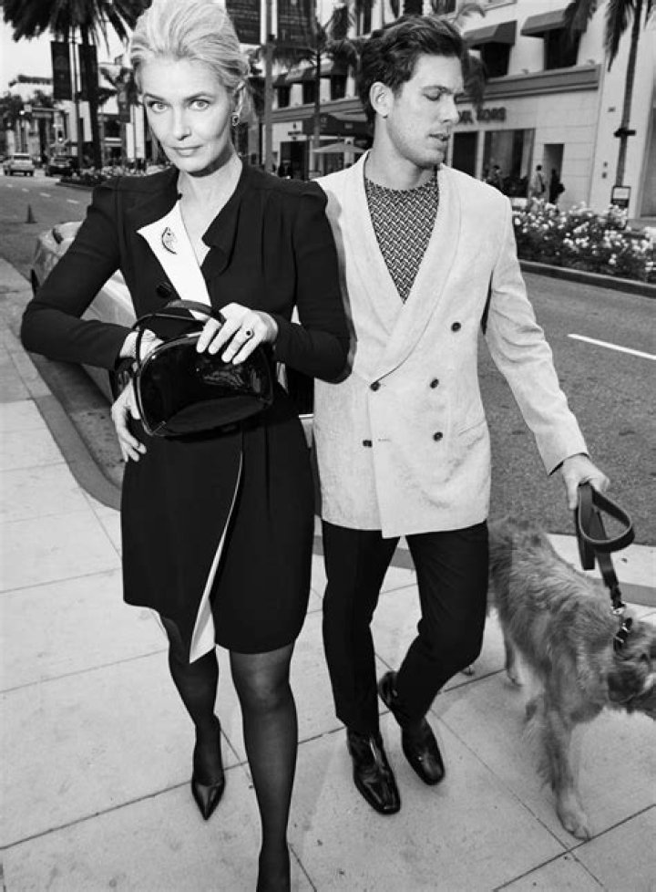 Paulina Porizkova and Adam Senn by Alexi Lubomirski for Harper&rsquo;s Bazaar