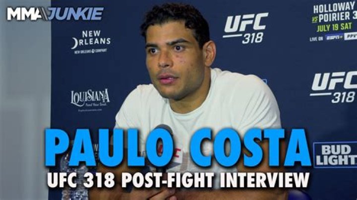 Paulo Costa Withdraws From His Fight Against Jared Cannonier; Kelvin