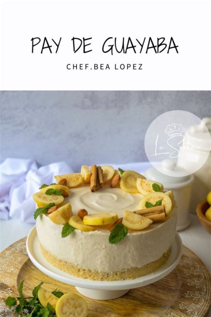 Pay de guayaba Recetas de postres f&aacute;ciles