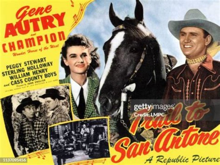 Peggy Stewart , Gene Autry