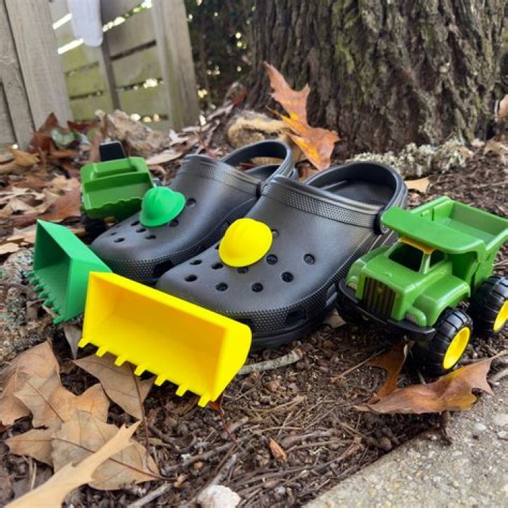 Personalized John Deere Tractor Crocs Clog Shoes John Deere Etsy