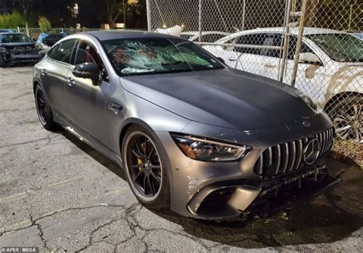 Pete Davidson crashes Mercedes on late night drive with new girlfriend