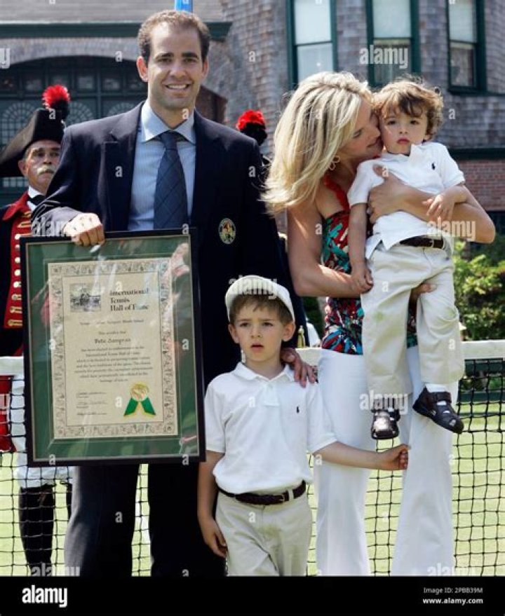 Pete Sampras children Christian Charles Sampras, Ryan Nikolaos Sampras