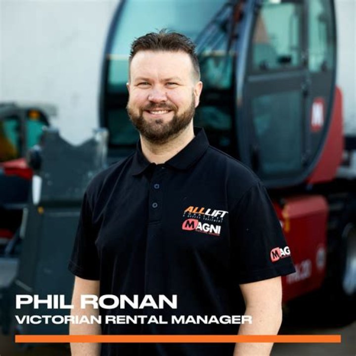 Philip Ronan Victorian Rental Manager All Lift Forklifts and Access