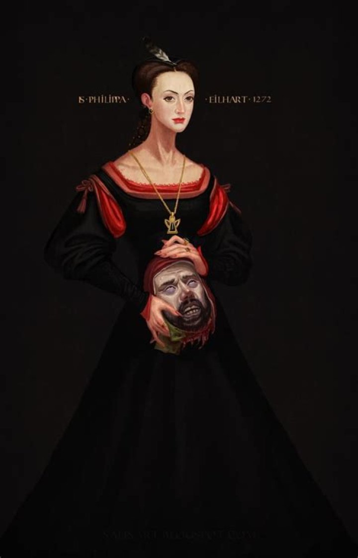 Philippa Eilhart and King Vizimir of Redania by avalat The witcher