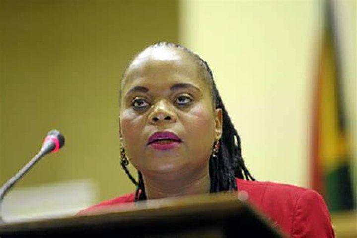 Phophi Ramathuba South Africa minister who told schoolgirls to &lsquo;open