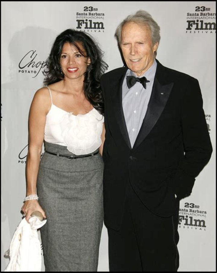 Photo Clint Eastwood et Dina Ruiz &agrave; Los Angeles lors des Golden