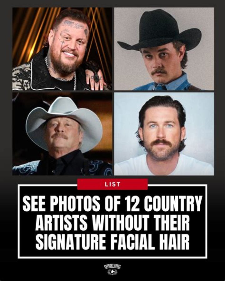 Photos Of Country Singers Without Their Signature Facial Hair