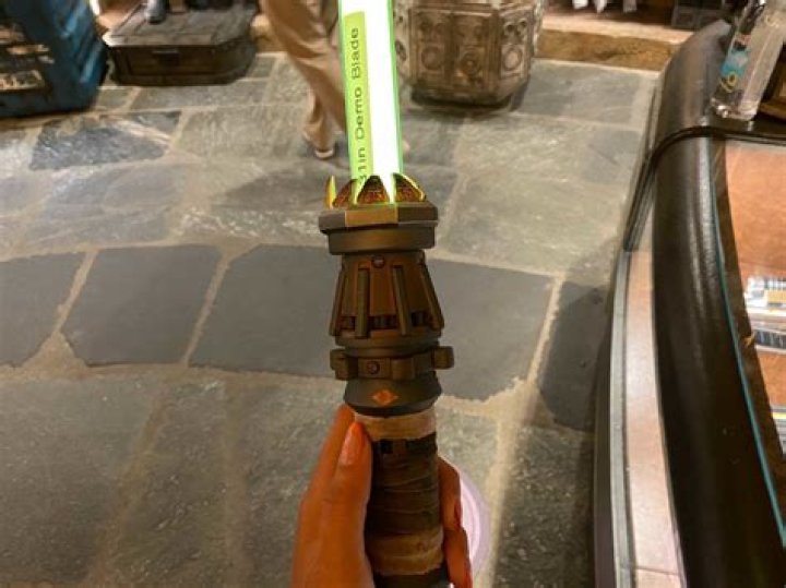 PHOTOS, VIDEO NEW Rey Legacy Lightsaber Hilt Rises in Star Wars