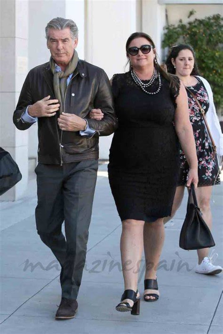 Pierce Brosnan Y Su Esposa Keely Shaye Smith En Nueva York El Estreno