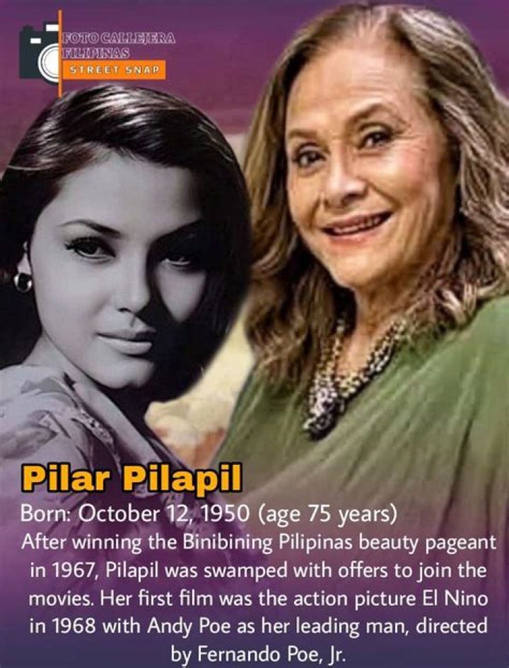 Pilar Pilapil Biography Profiles