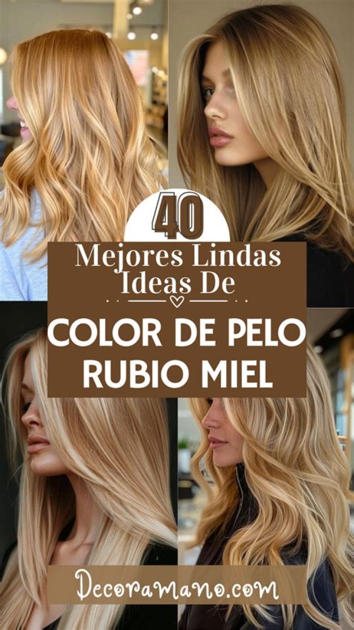 Pin en Rubio dorado un hermoso color