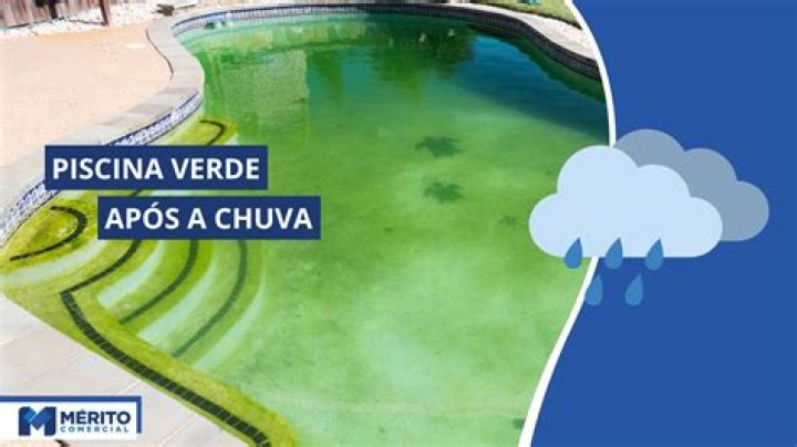 Piscina com &Aacute;gua Verde Limpeza Rio de Janeiro