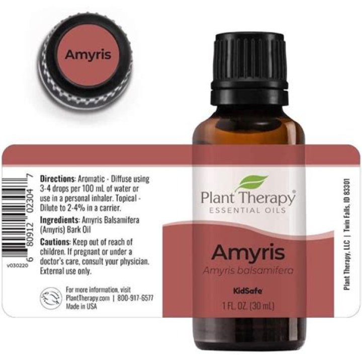 Plant Therapy Amyris Essential Oil Goodmart