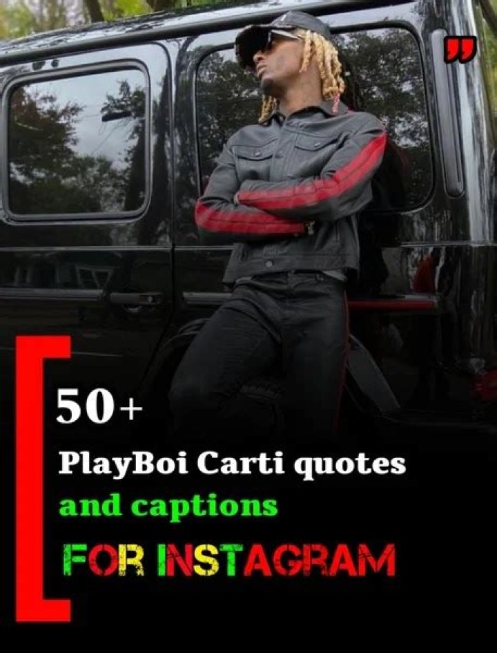 Playboi Carti quotes and captions from songs