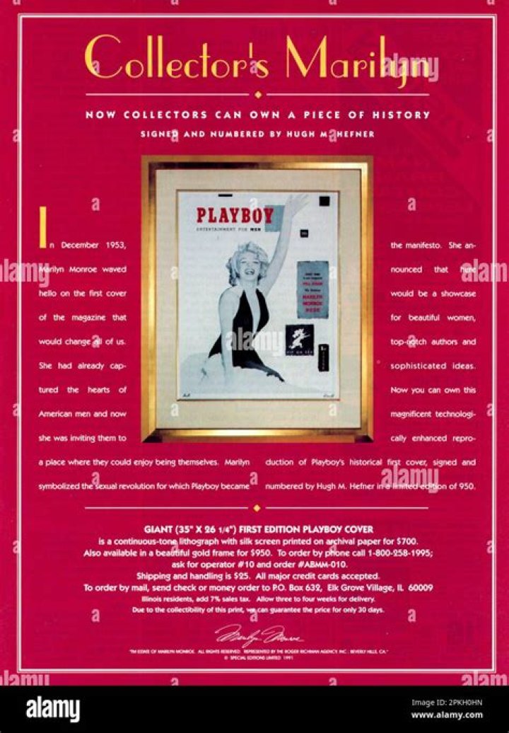 Playboy cover hires stock photography and images Alamy