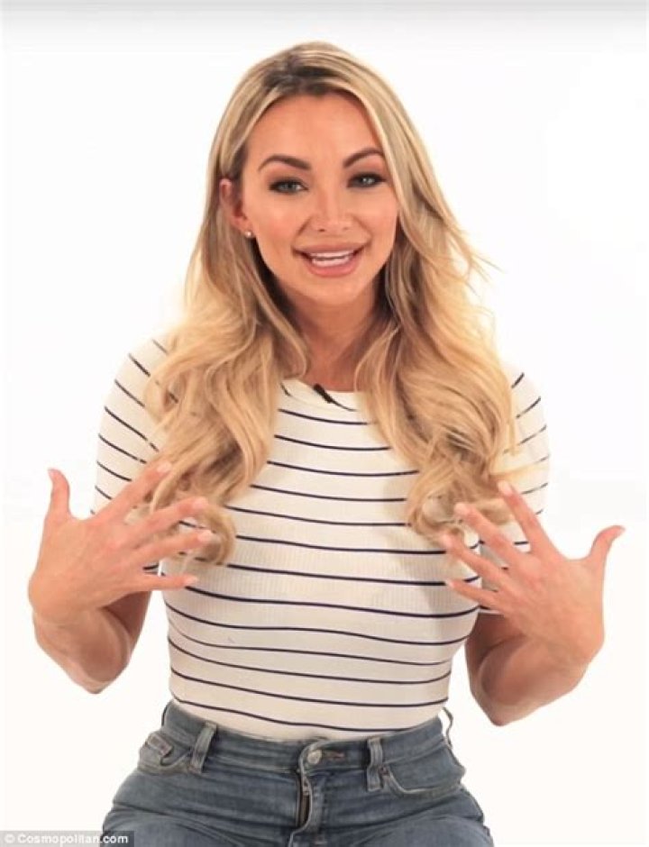 Playboy model Lindsey Pelas with natural 30H breasts talks about the